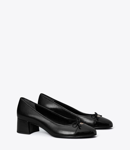 tory burch cap toe pump