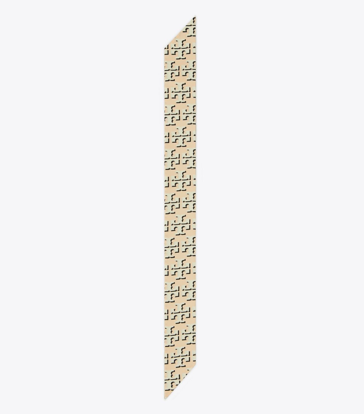 tory burch offset logo ribbon tie