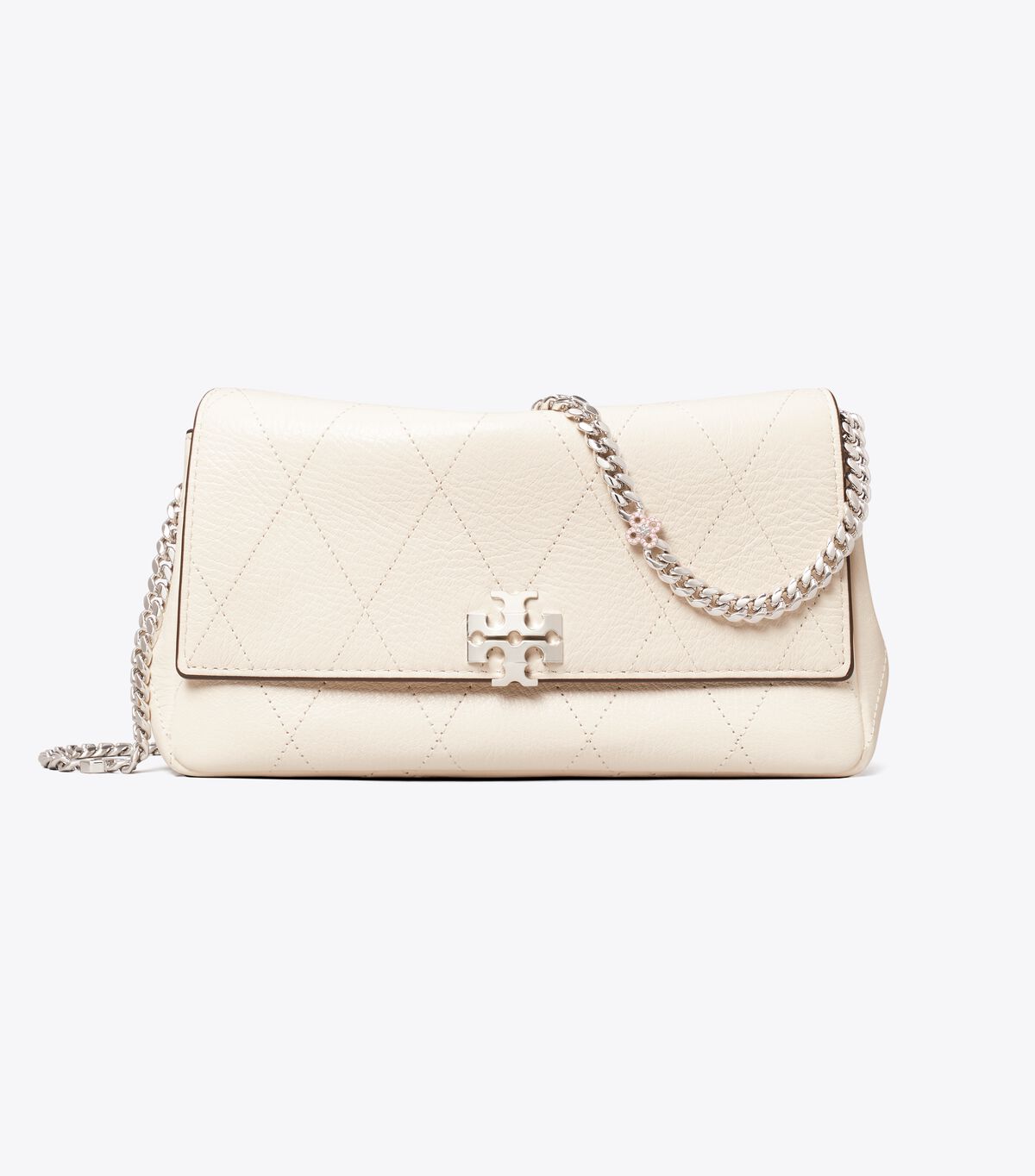 tory burch حقيبة كروسبودي بسلسلة مبطنة