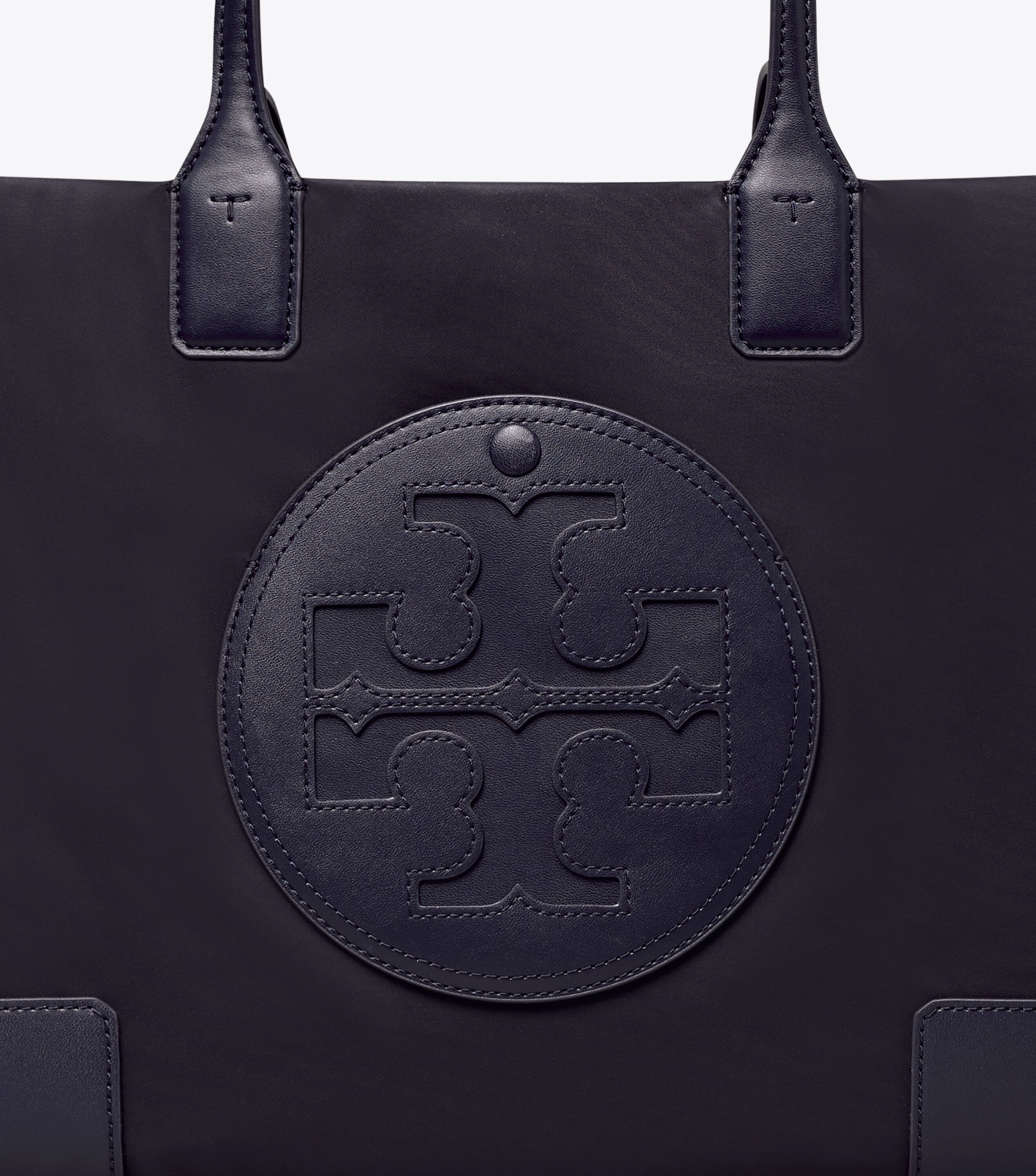 Small Ella Tote Bag, Tory Navy | Tory Burch KW