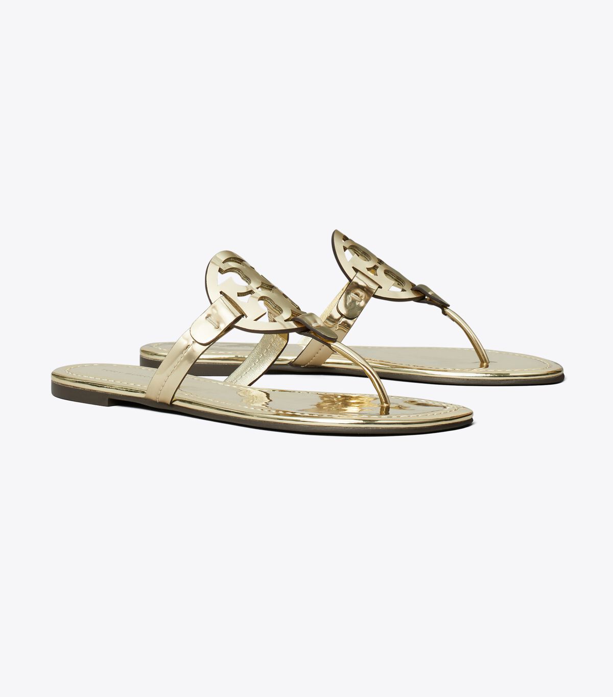 tory burch miller metallic sandal