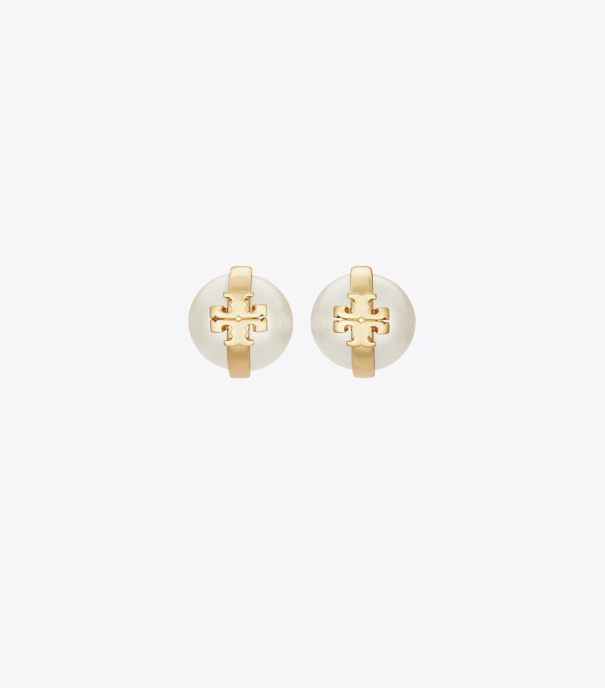 tory burch moondance pearl stud earrings