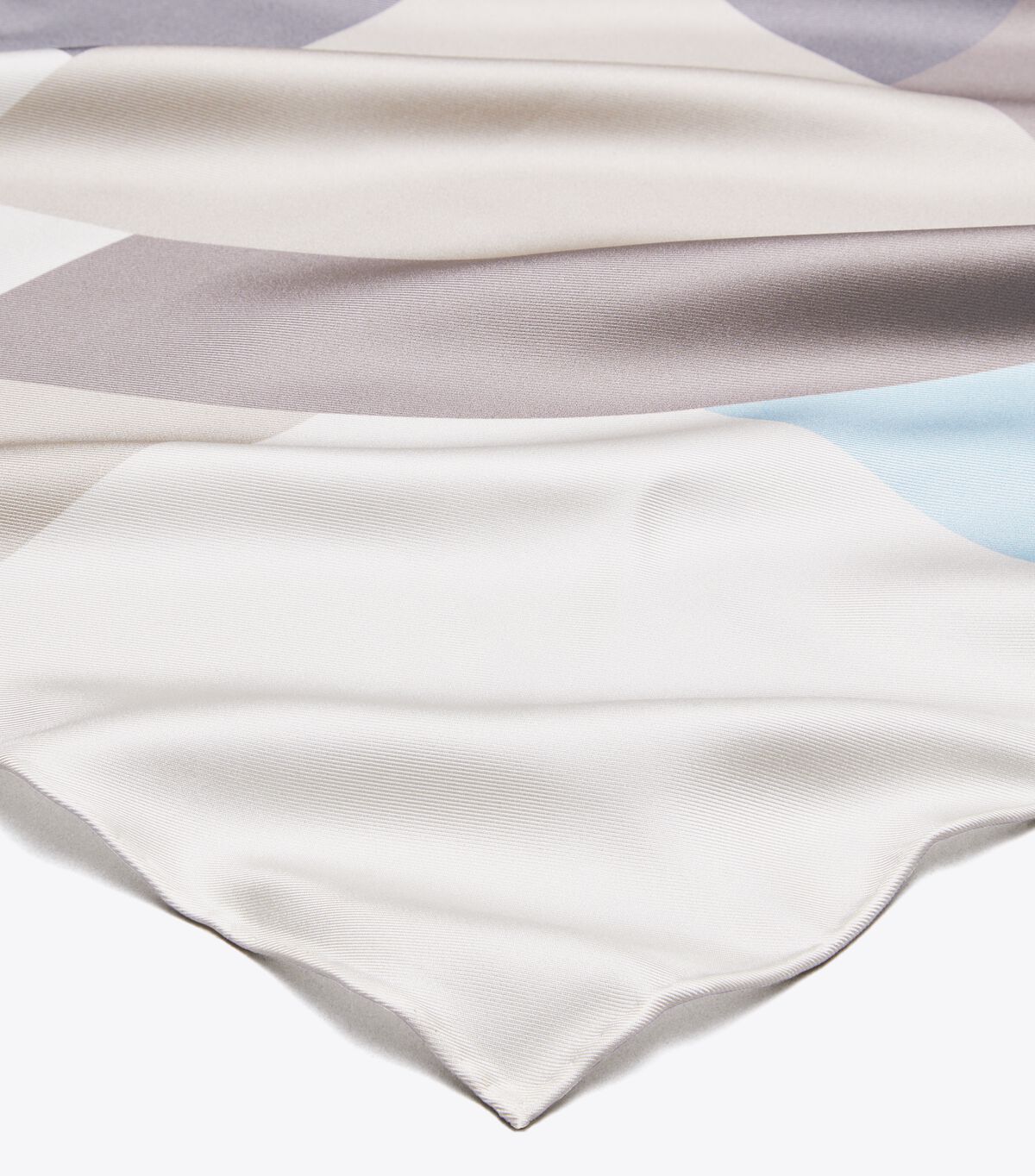 Geo Colorblock Silk Square Scarf tory burch geo colorblock silk square scarf