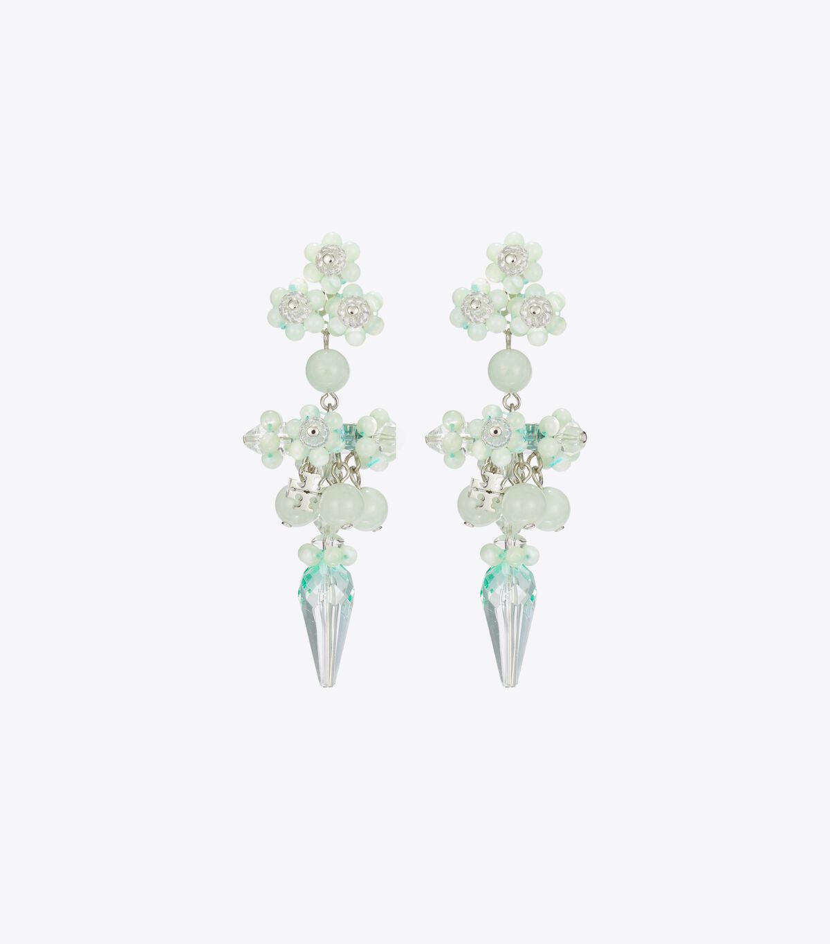 Curiosity Beaded Linear Earrings tory burch curiosity beaded linear earrings