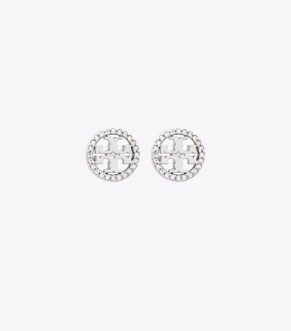 tory burch miller pave stud earring