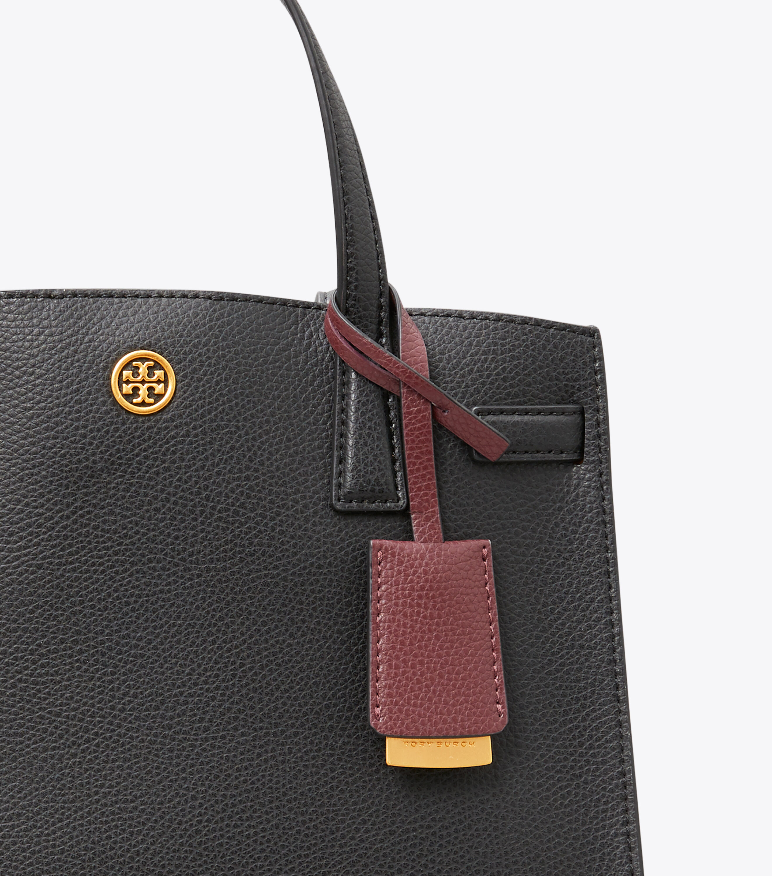 Small Walker Satchel, Black | Tory Burch KW