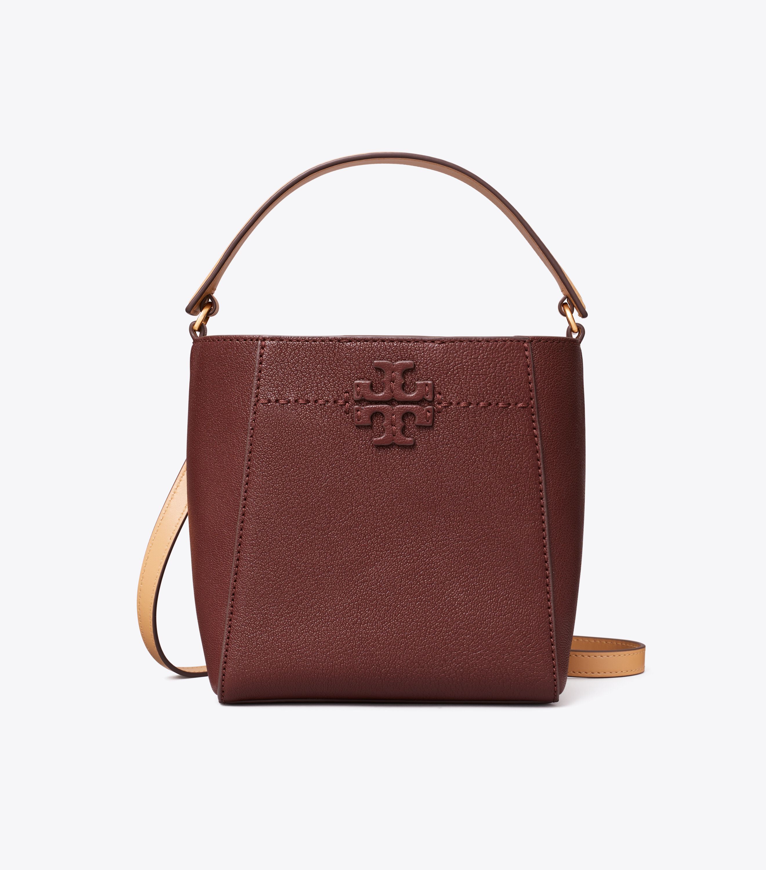 Tory burch red bucket bag 2025