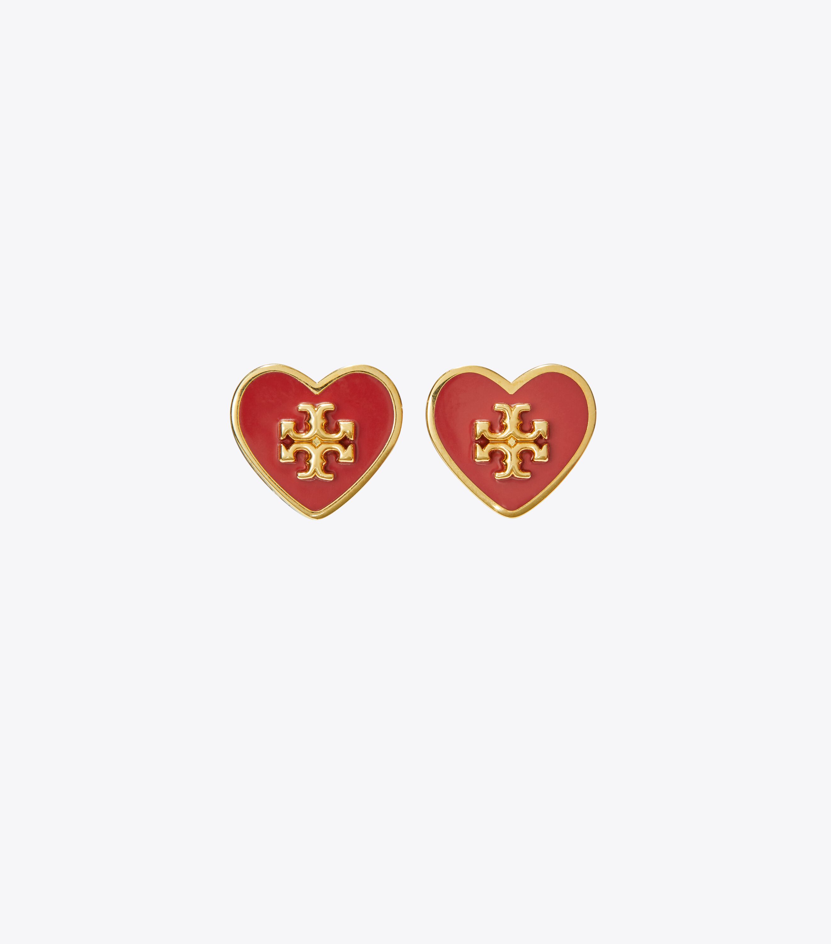 Tory burch store heart earrings