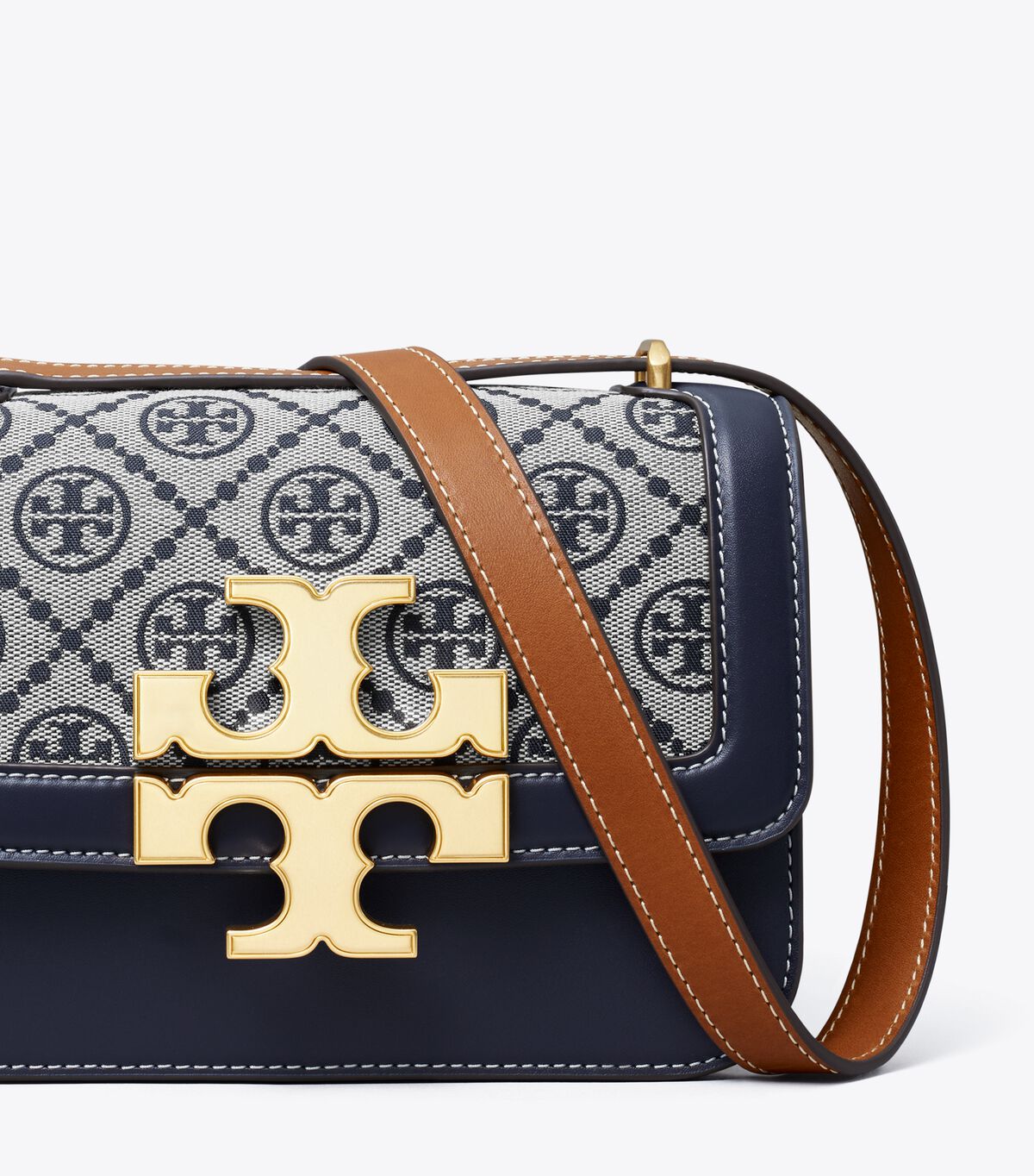tory burch small t monogram eleanor shoulder bag
