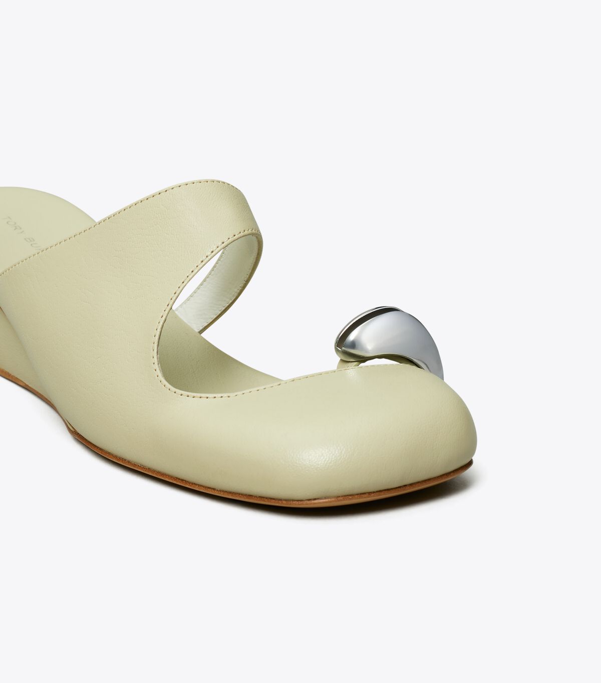 tory burch pierced mule wedge