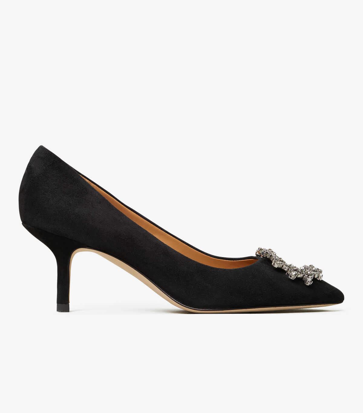 tory burch crystal buckle pump