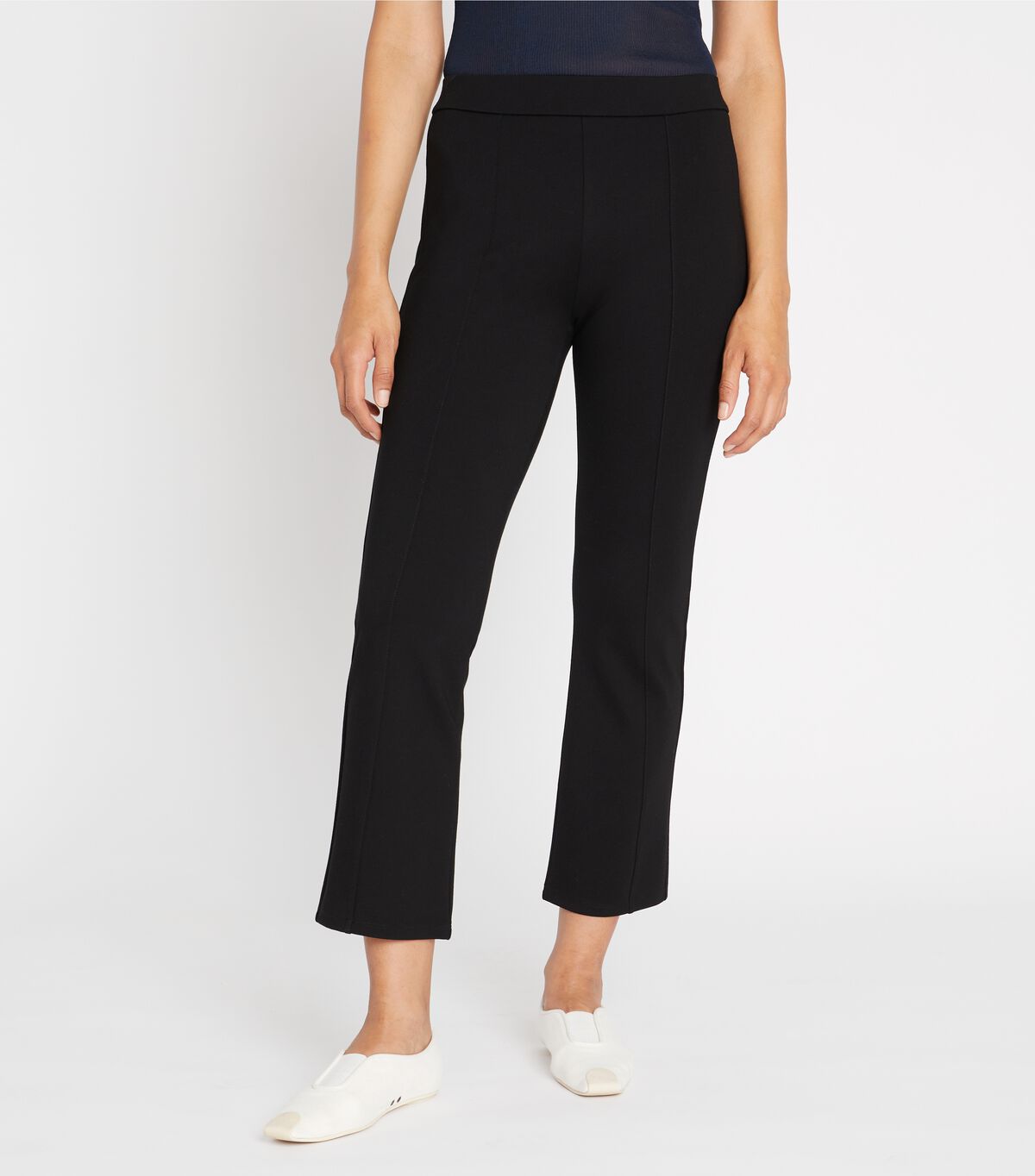 tory burch flared knit pant
