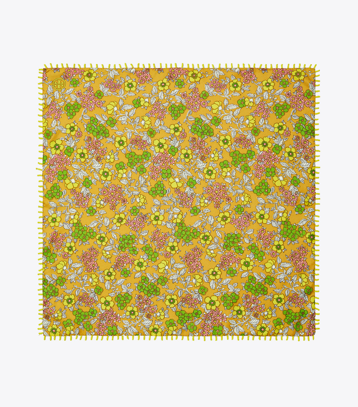 Wallpaper Floral Embellished Neckerchief