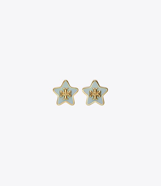 tory burch forget me not enamel stud earrings