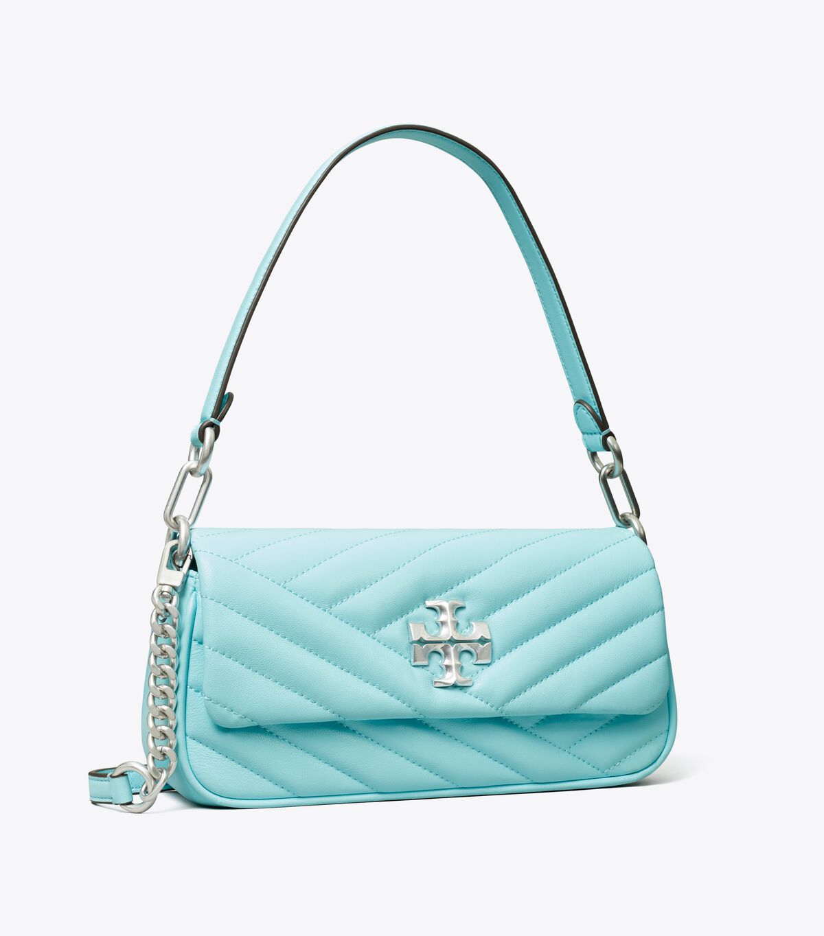 Small Kira Chevron Flap Shoulder Bag