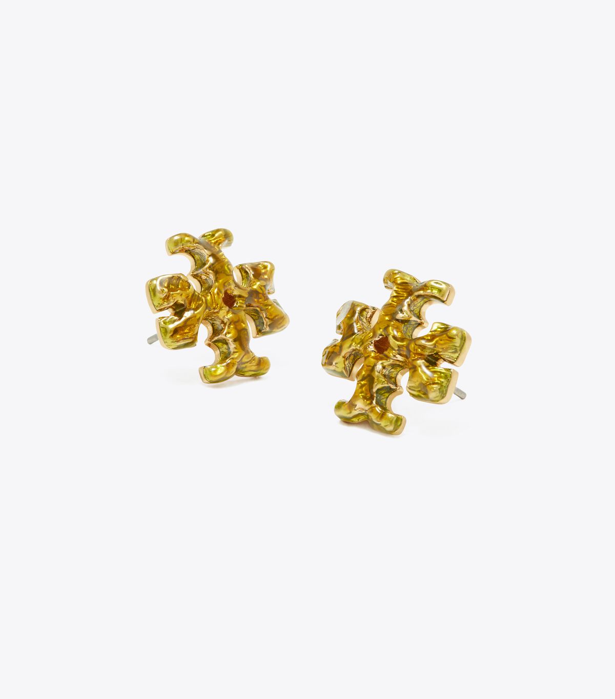 tory burch roxanne painted stud earring