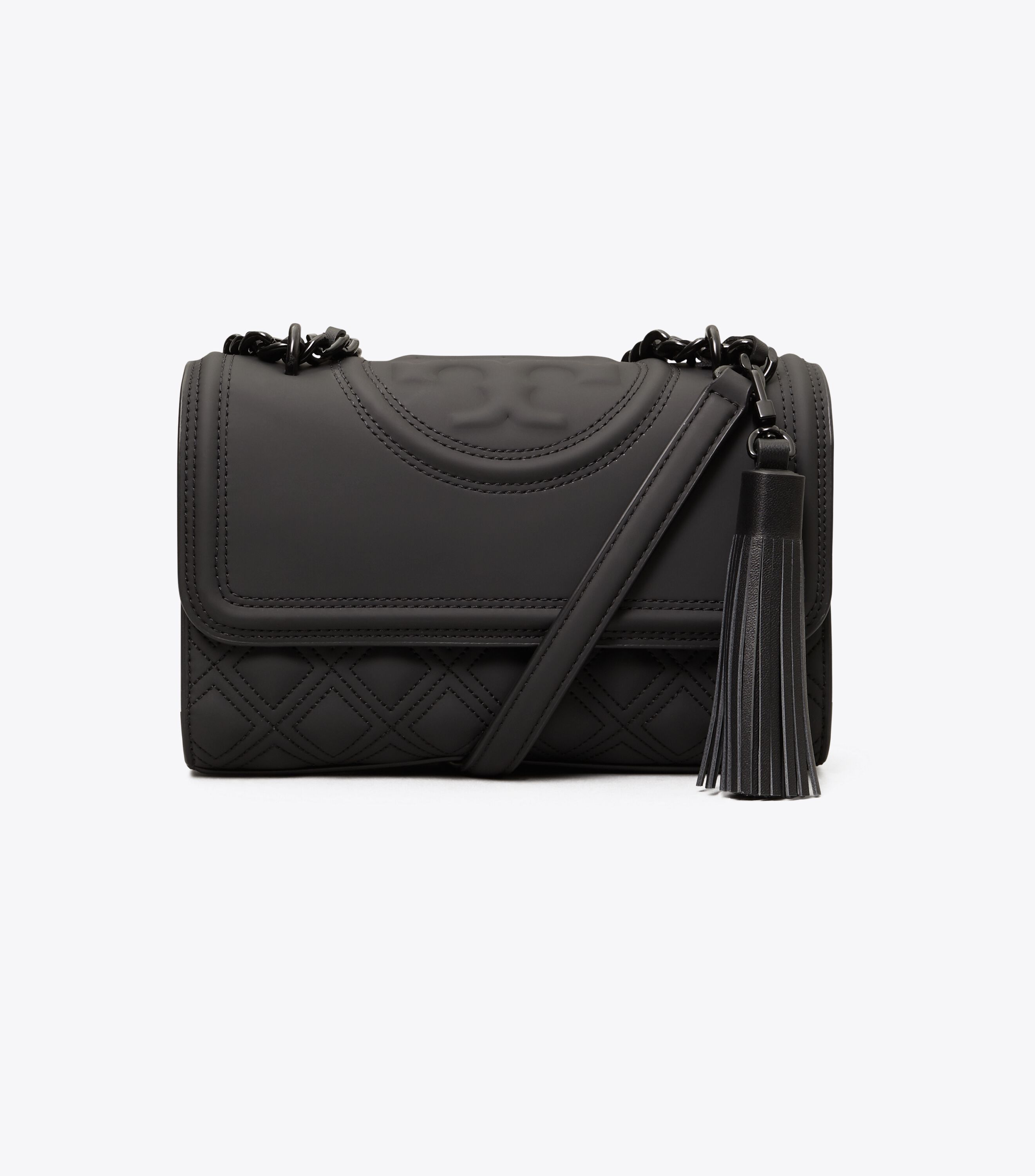 Tory burch fleming matte black hotsell