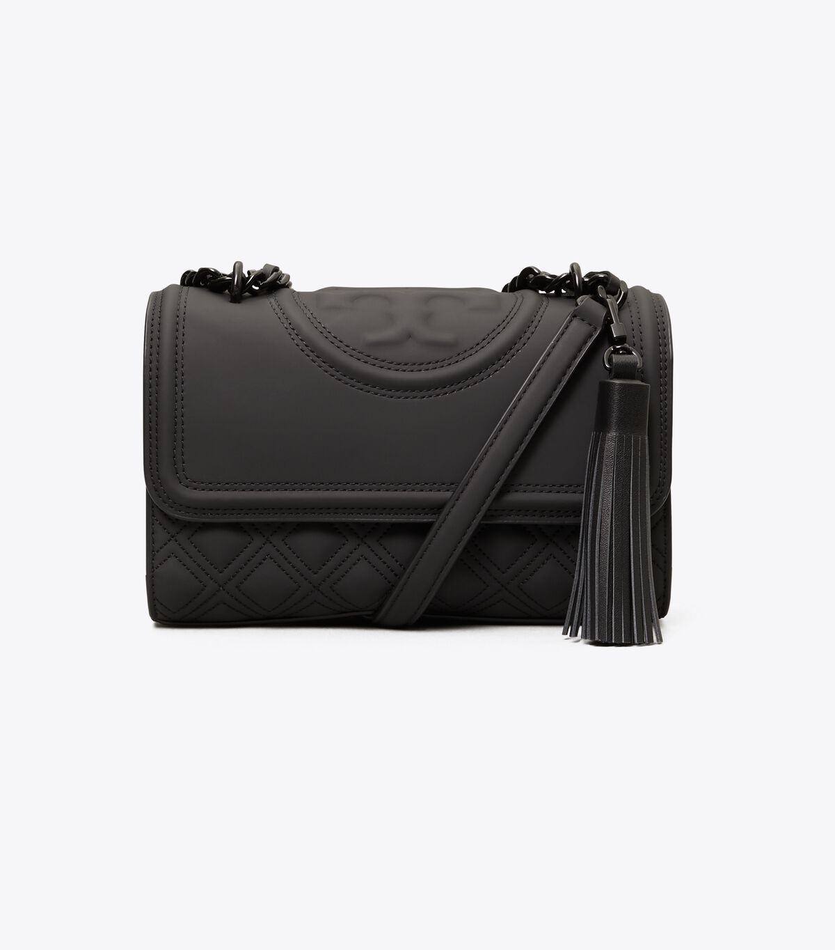 tory burch small fleming matte convertible shoulder bag