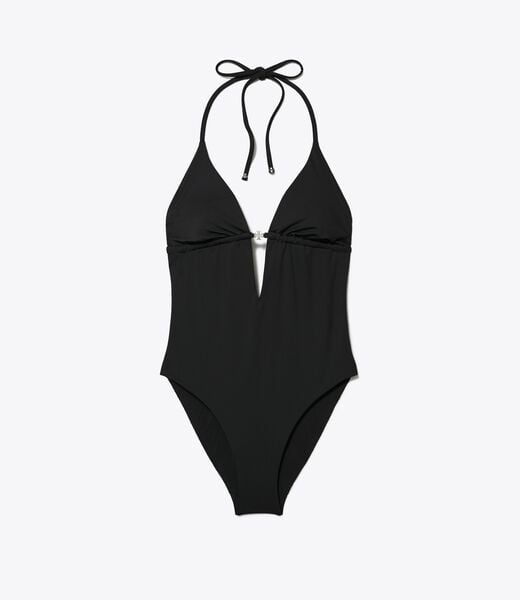 tory burch halterneck swimsuit