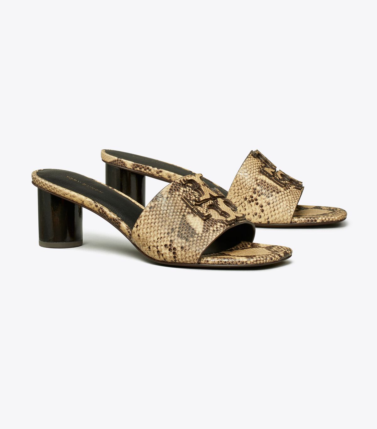 tory burch ines heeled mule sandal