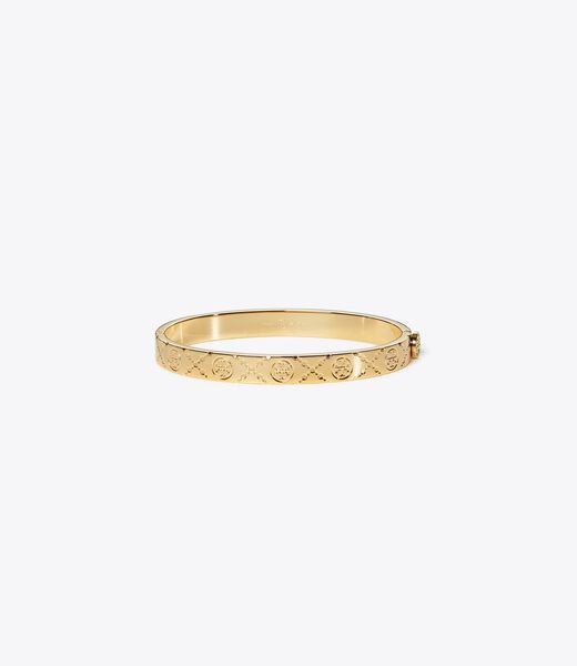 T Monogram Hinge Bracelet