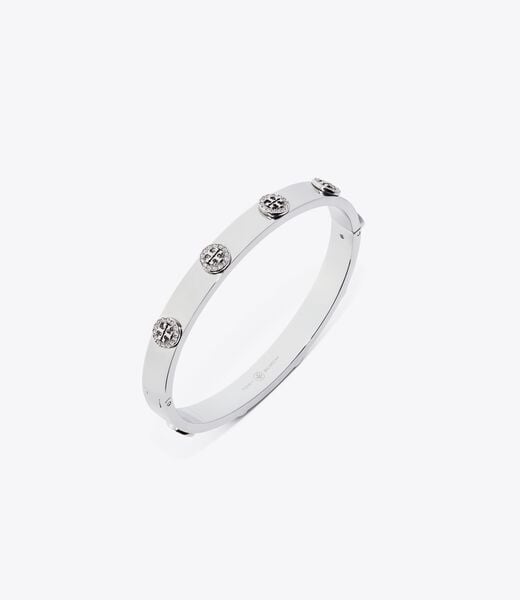 tory burch miller stud pave hinge bracelet