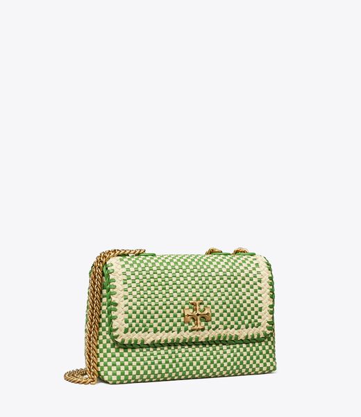 Small Kira Woven Chevron Convertible Shoulder Bag