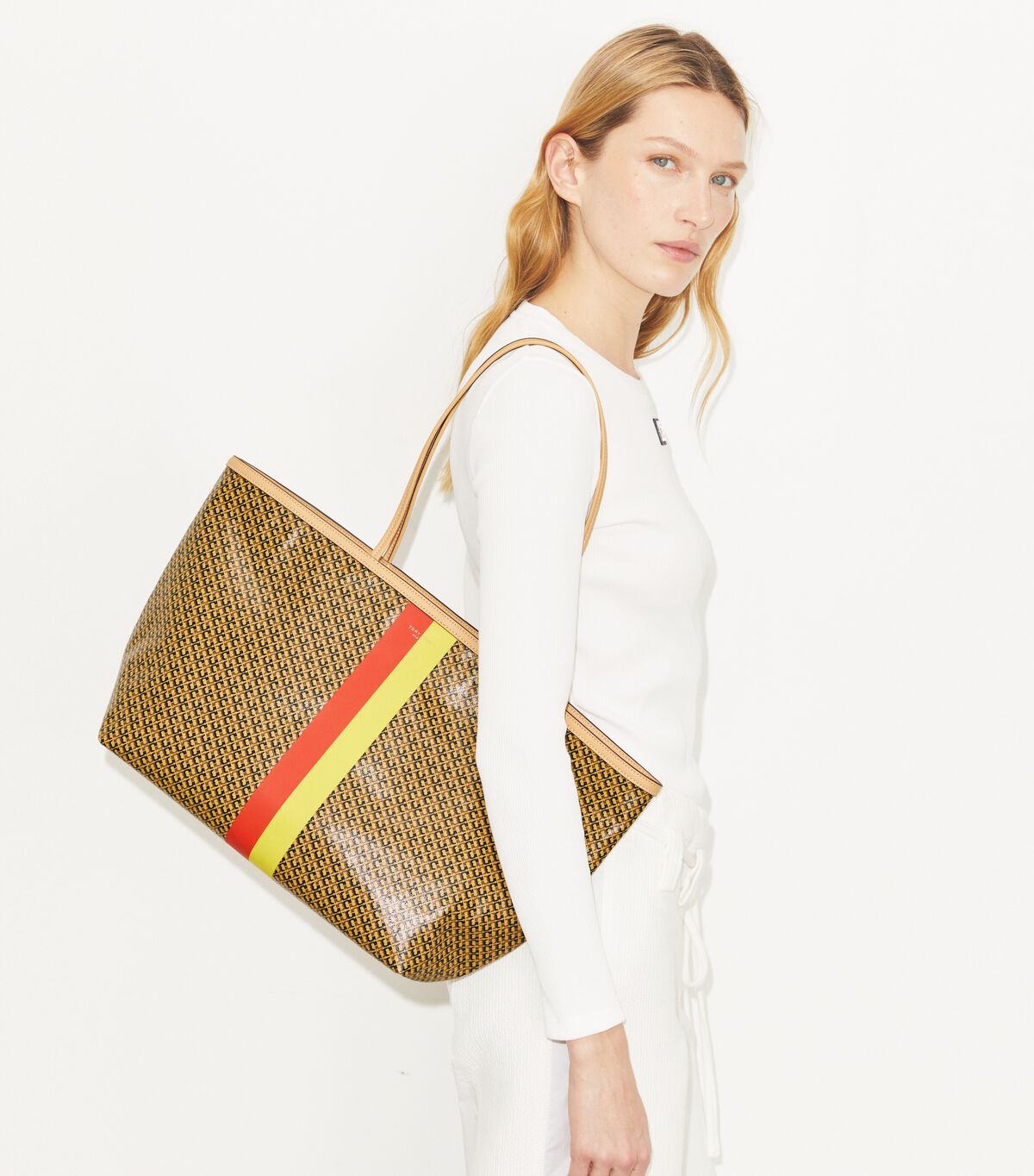 tory burch racer tote