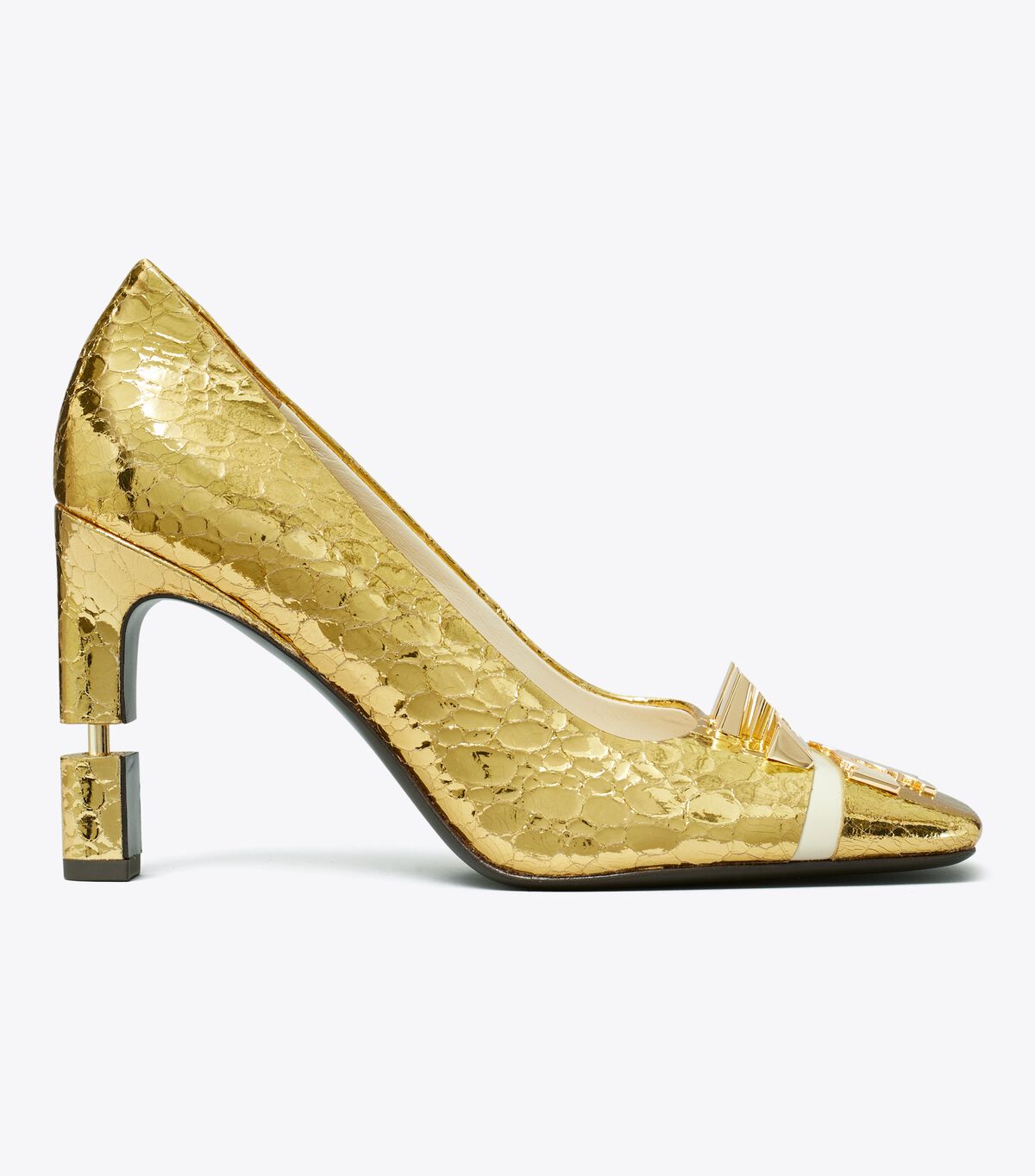 tory burch split double t pump