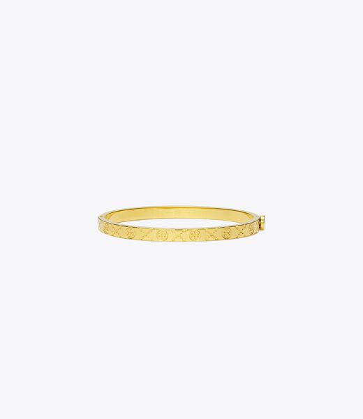 tory burch t monogram 5mm hinge bracelet