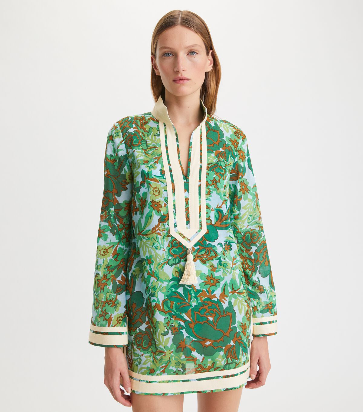tory burch printed tory tunic