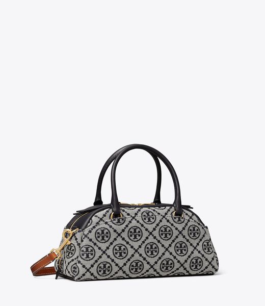 tory burch t monogram small bowler