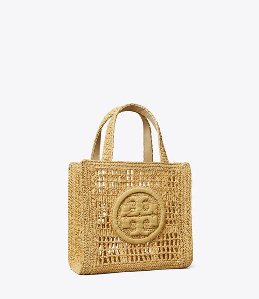 tory burch mini ella hand crocheted tote