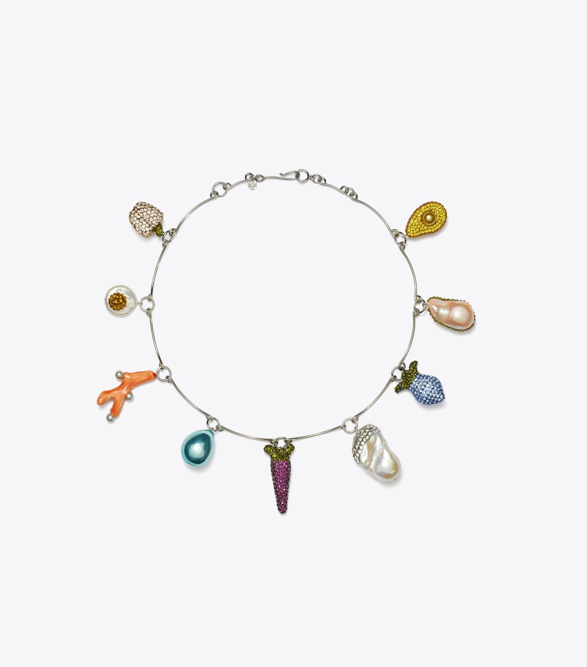 tory burch curiosity vegetable necklace