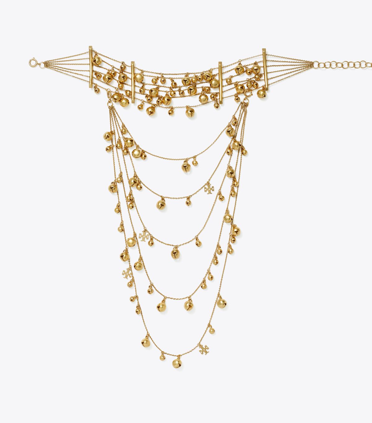 tory burch convertible bell necklace