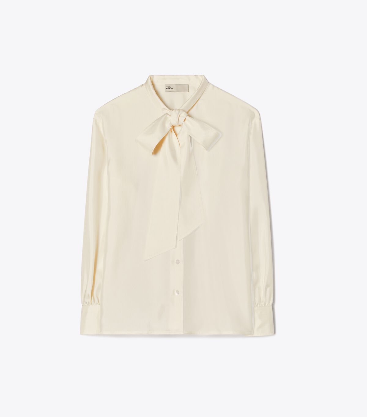 Silk Bow Blouse