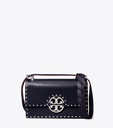 Small Miller Studded Flap Shoulder Bag