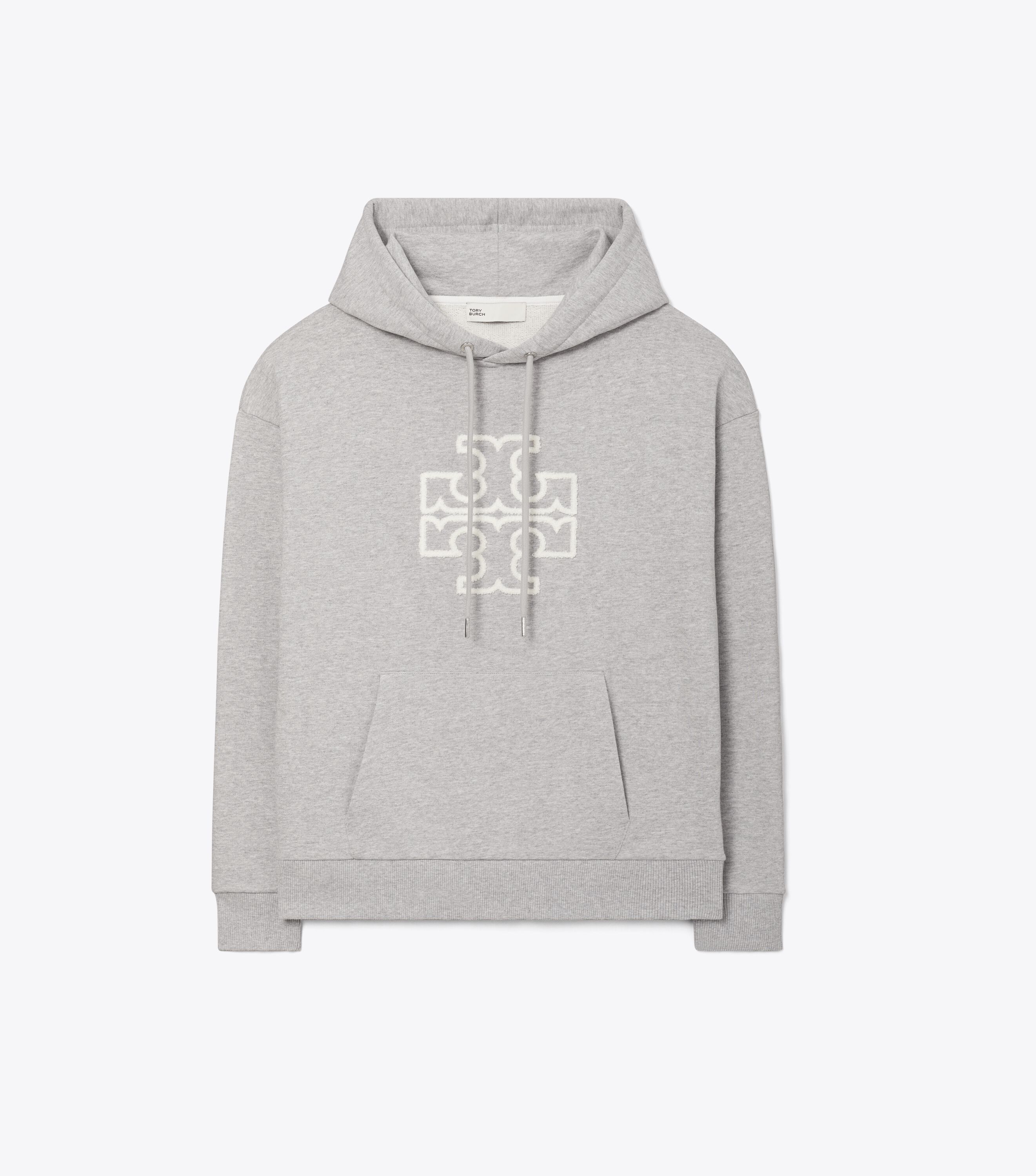 Tory Burch Heavy French Terry Logo Hoodie Tory Burch KW