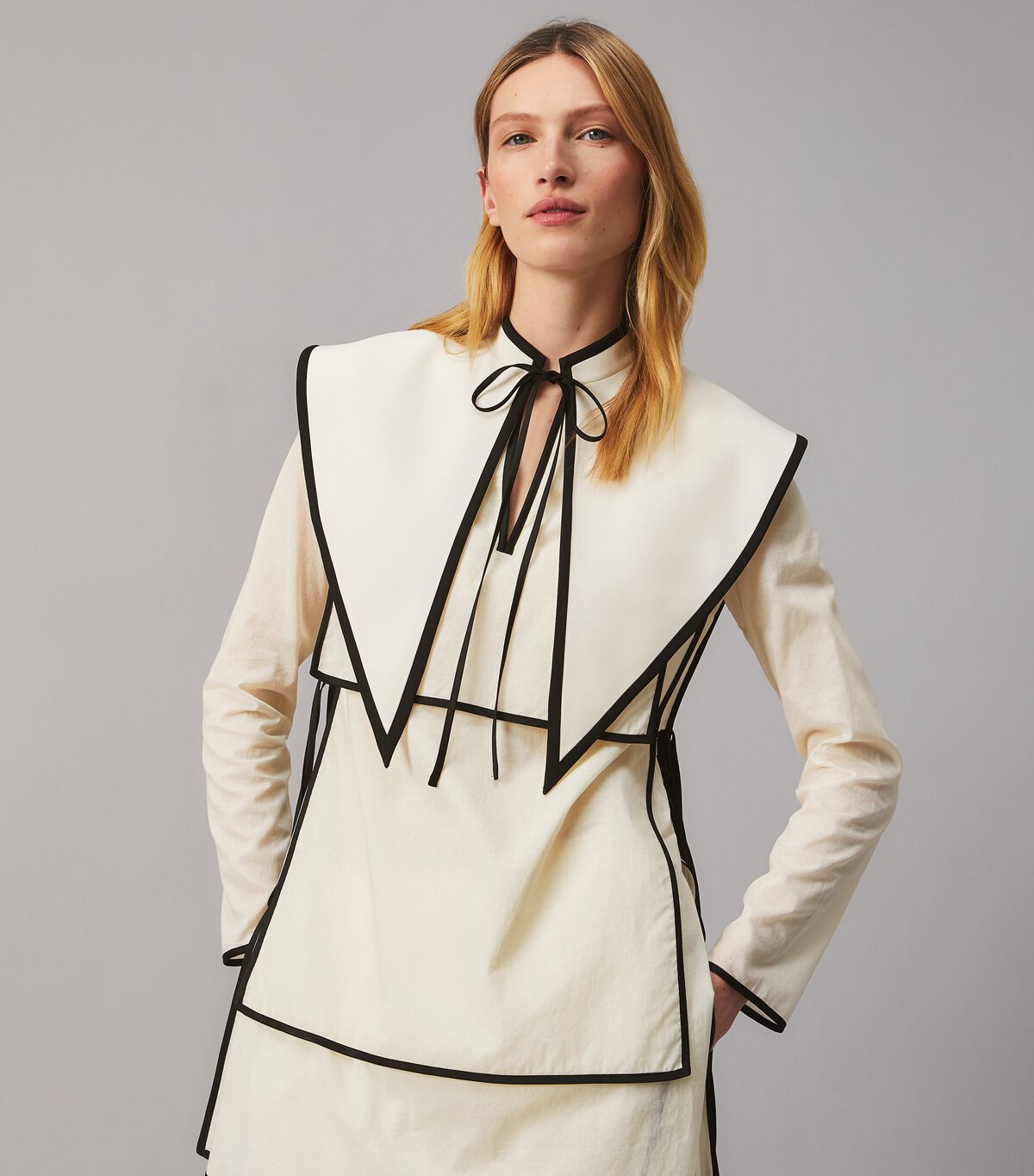 tory burch cotton voile tunic