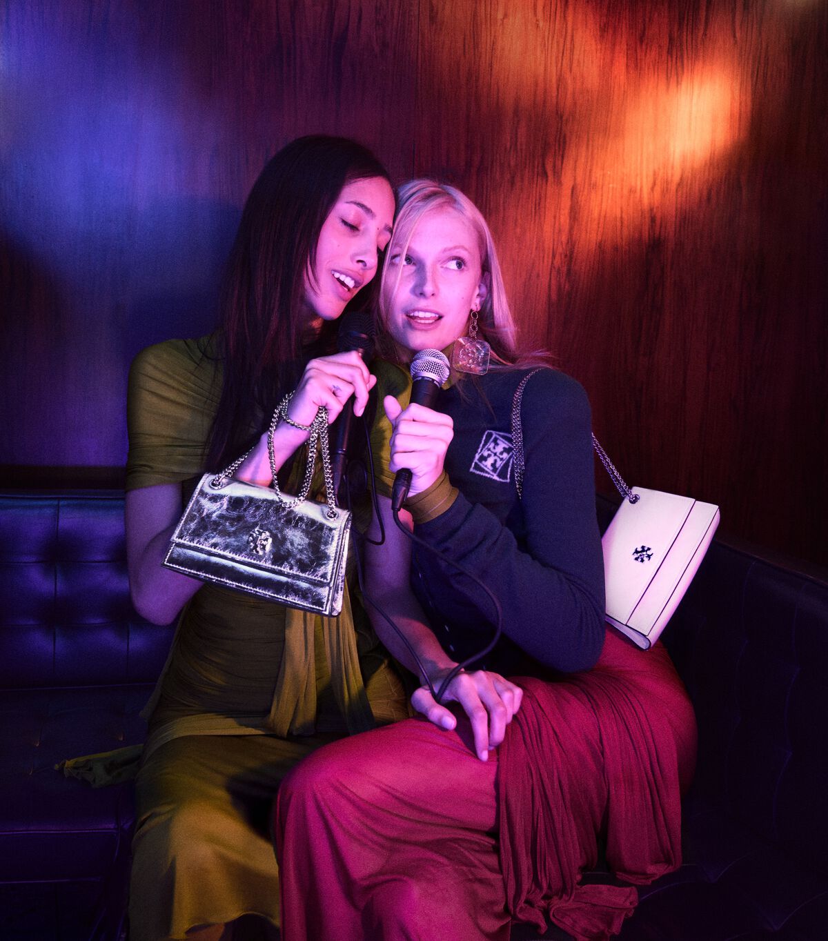 tory burch mini kira turnlock metallic shoulder bag