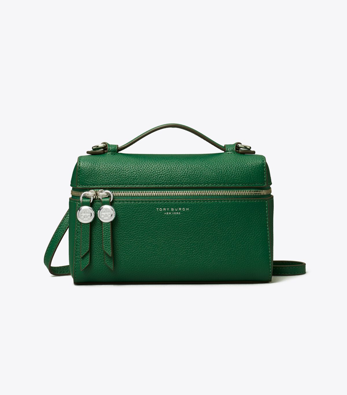 tory burch romy slim top handle bag