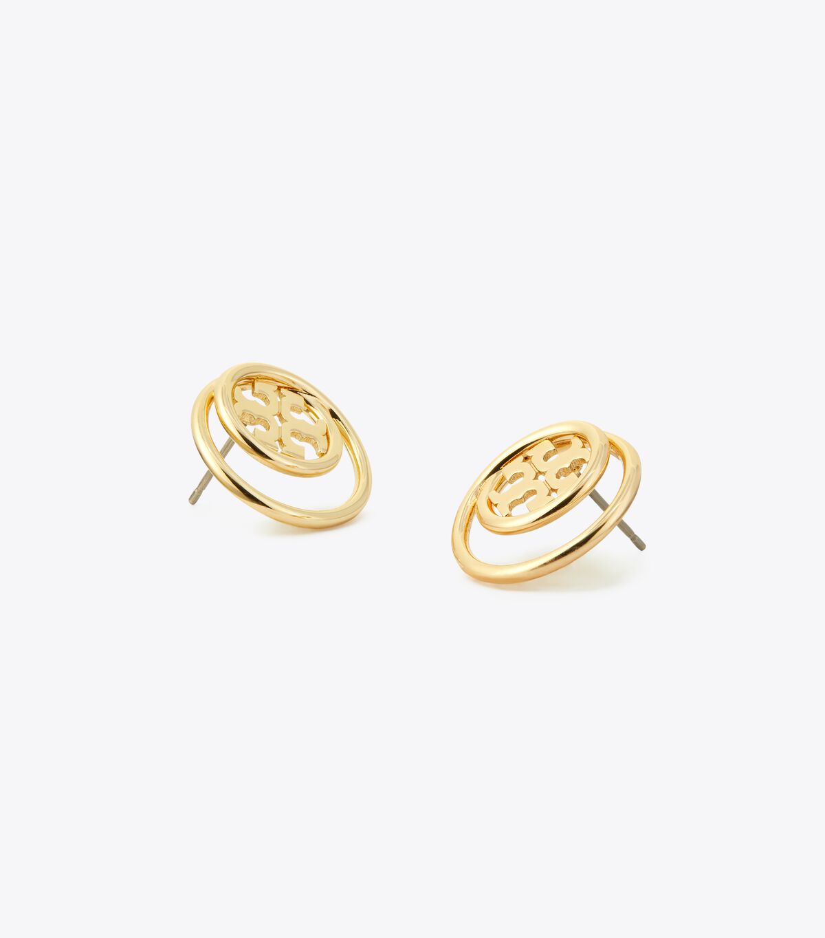 tory burch miller double ring stud