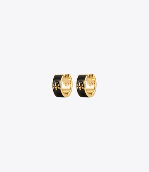 Kira Enamel Hoop Earring