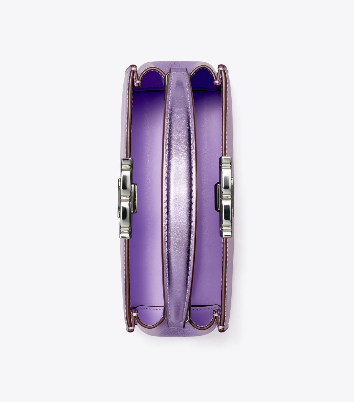 tory burch mini eleanor metallic satchel