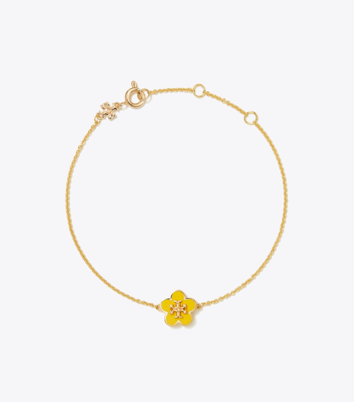 Kira Enamel Flower Bracelet