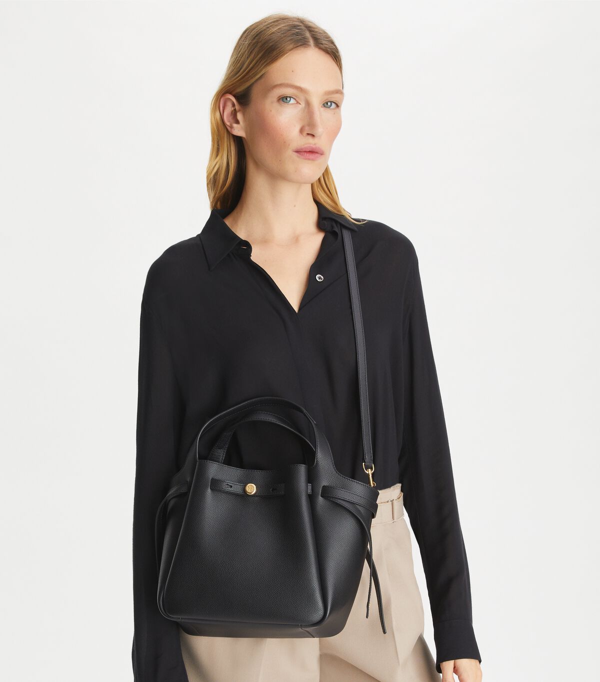 tory burch small romy tote