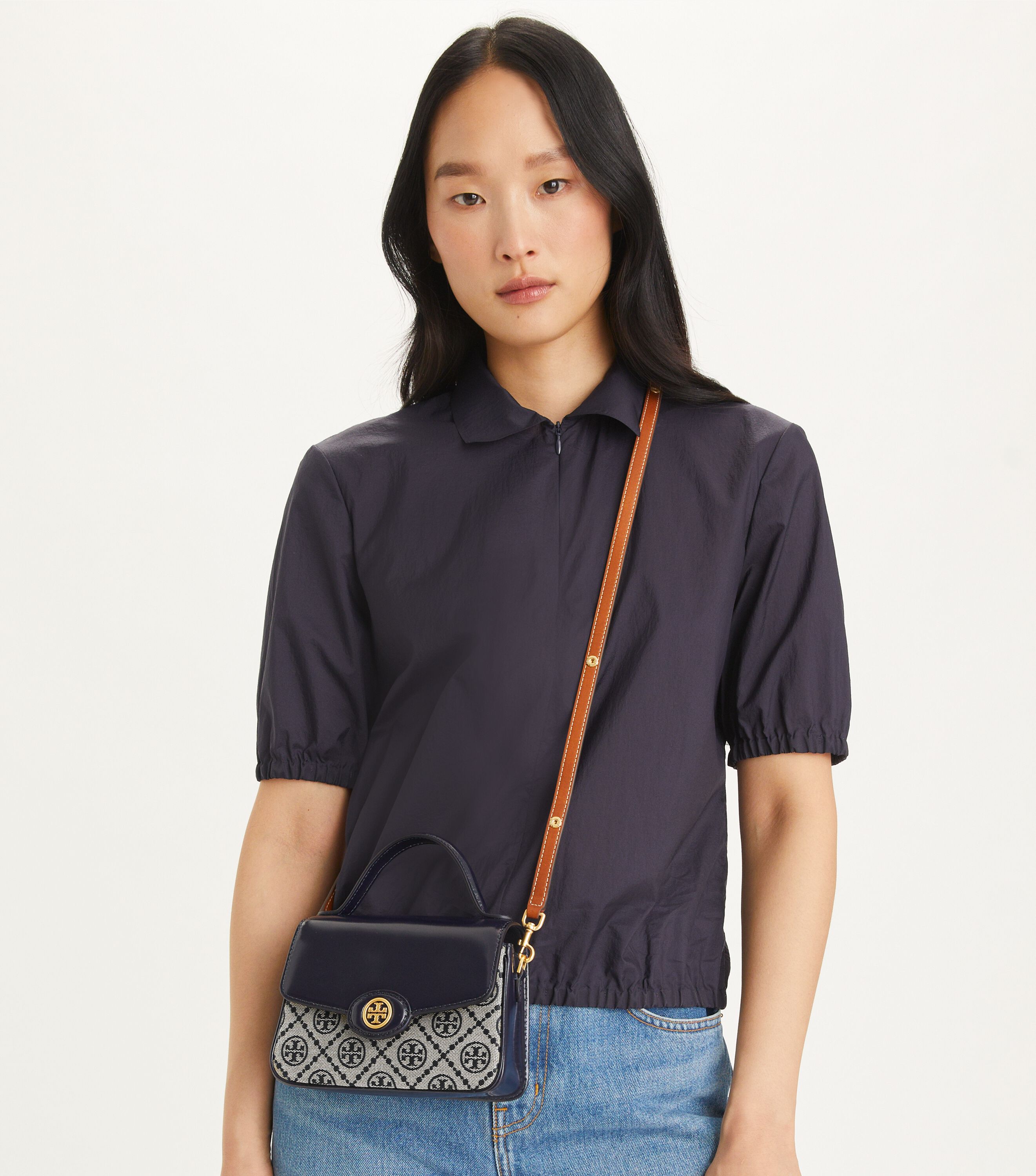 Tory Burch T Monogram Robinson Small Top Handle Bag Tory Burch KW