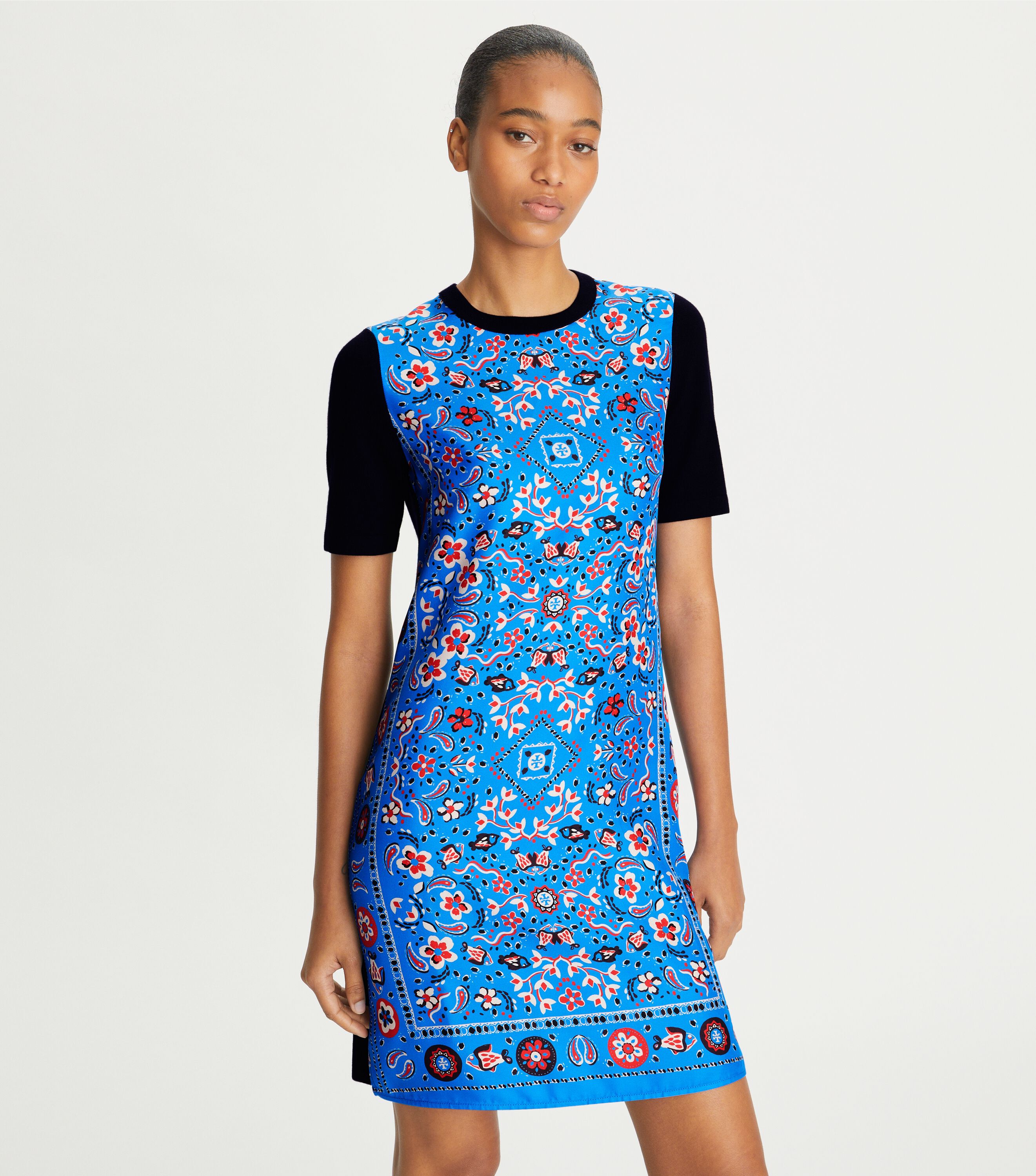 Tory burch printed shift sales dress