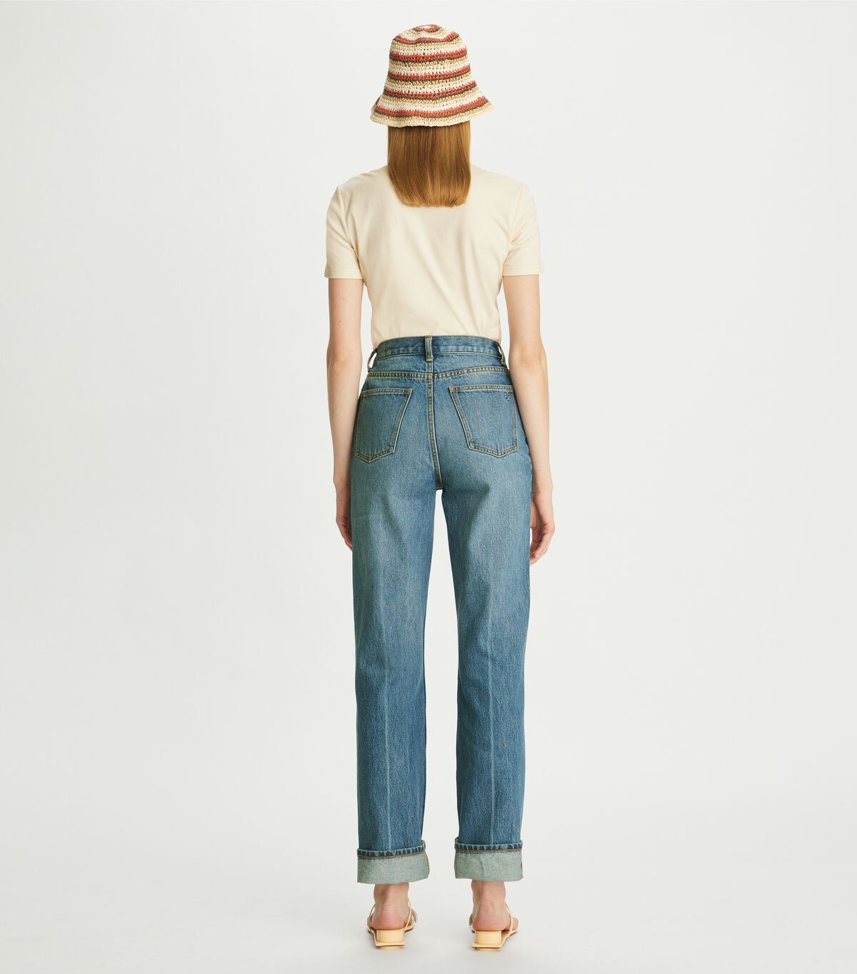 tory burch embellished logo t shirt
