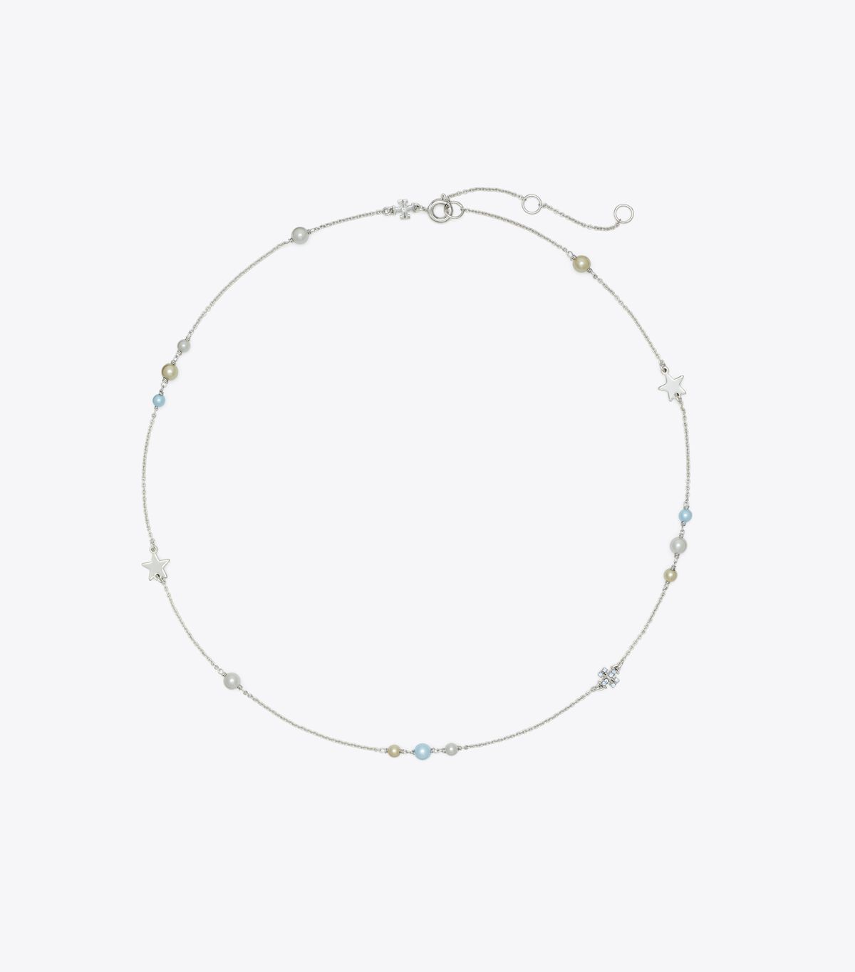 Delicate Moondance Pearl and Star Necklace tory burch delicate moondance pearl and star necklace